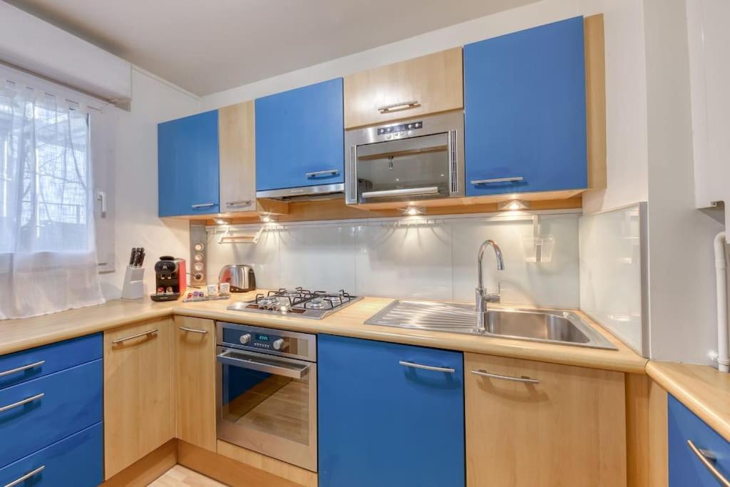 La Pepite Bleue De Nanterre Daire Dış mekan fotoğraf