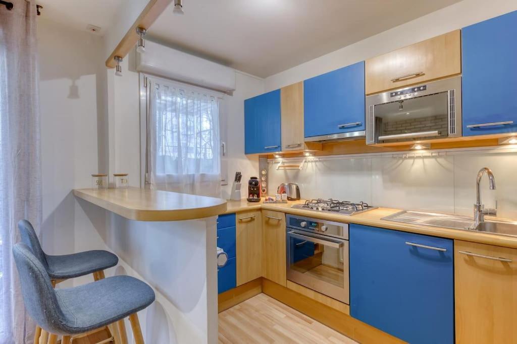 La Pepite Bleue De Nanterre Daire Dış mekan fotoğraf