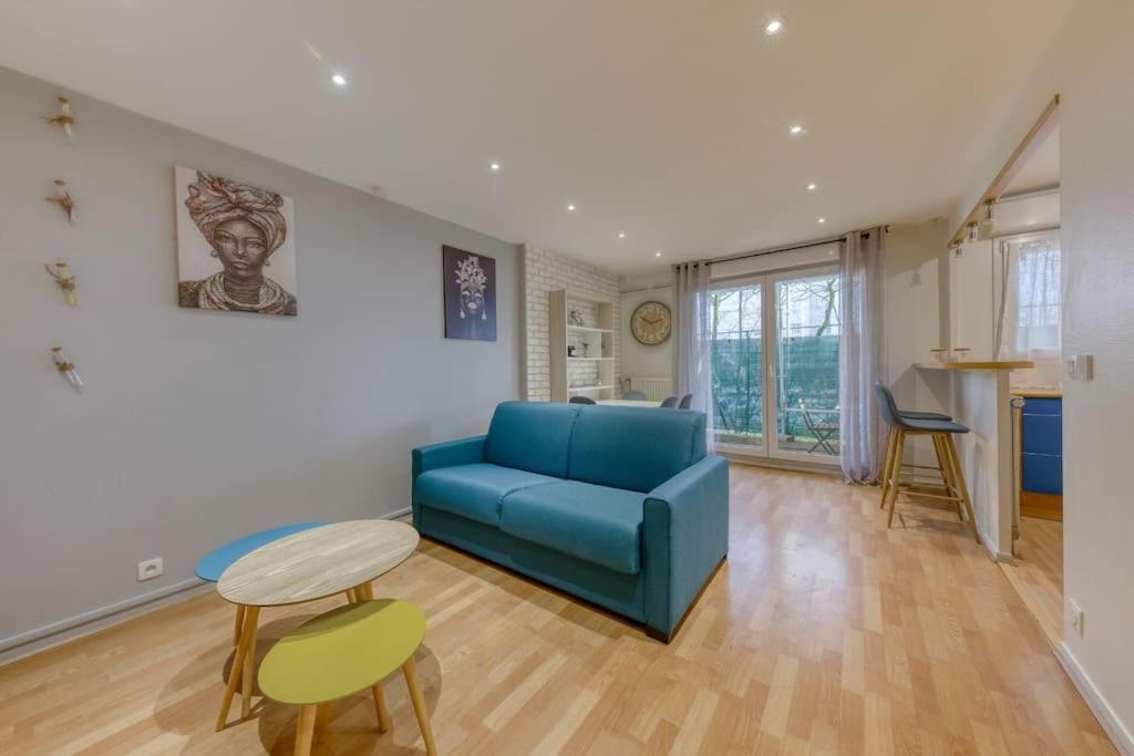 La Pepite Bleue De Nanterre Daire Dış mekan fotoğraf